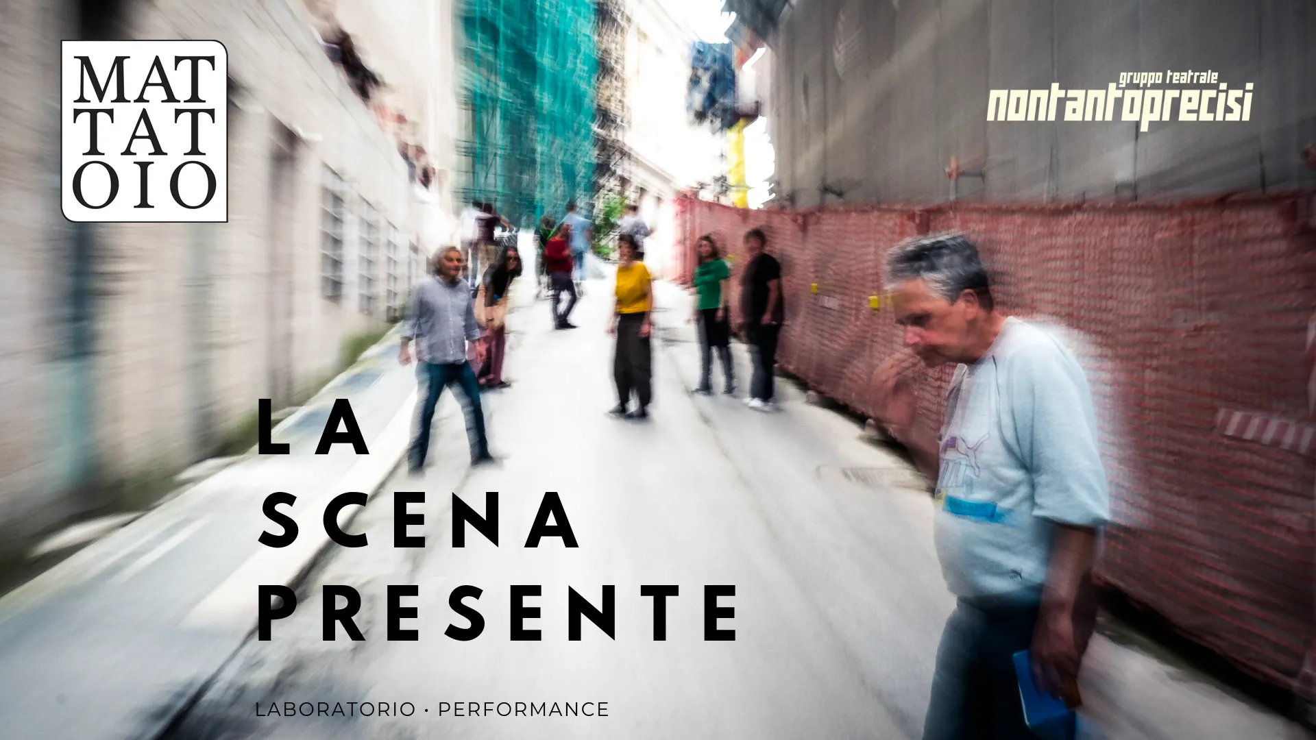 Locandina — La Scena Presente