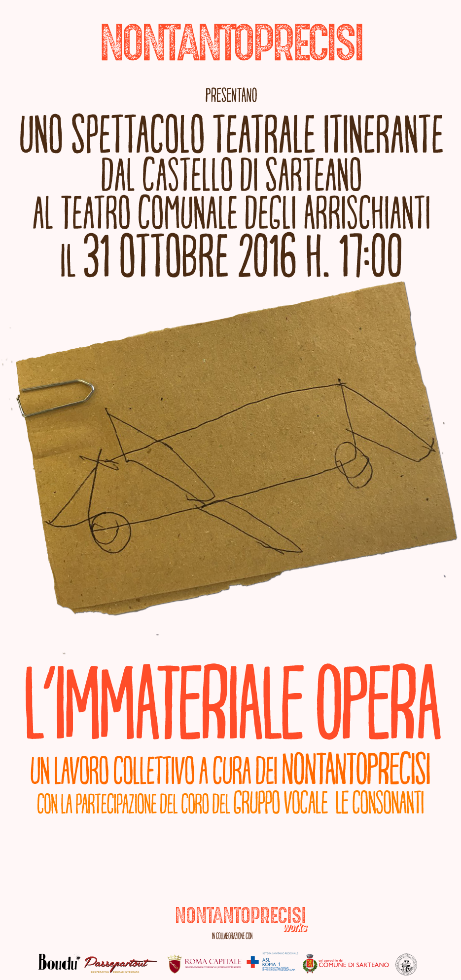 Locandina — L'Immateriale Opera